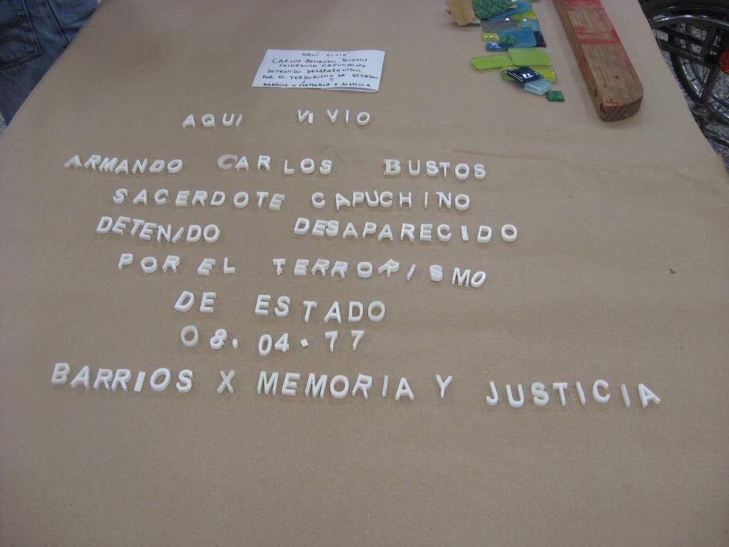 Memoria de nuestros Mártires - Armando Carlos Bustos